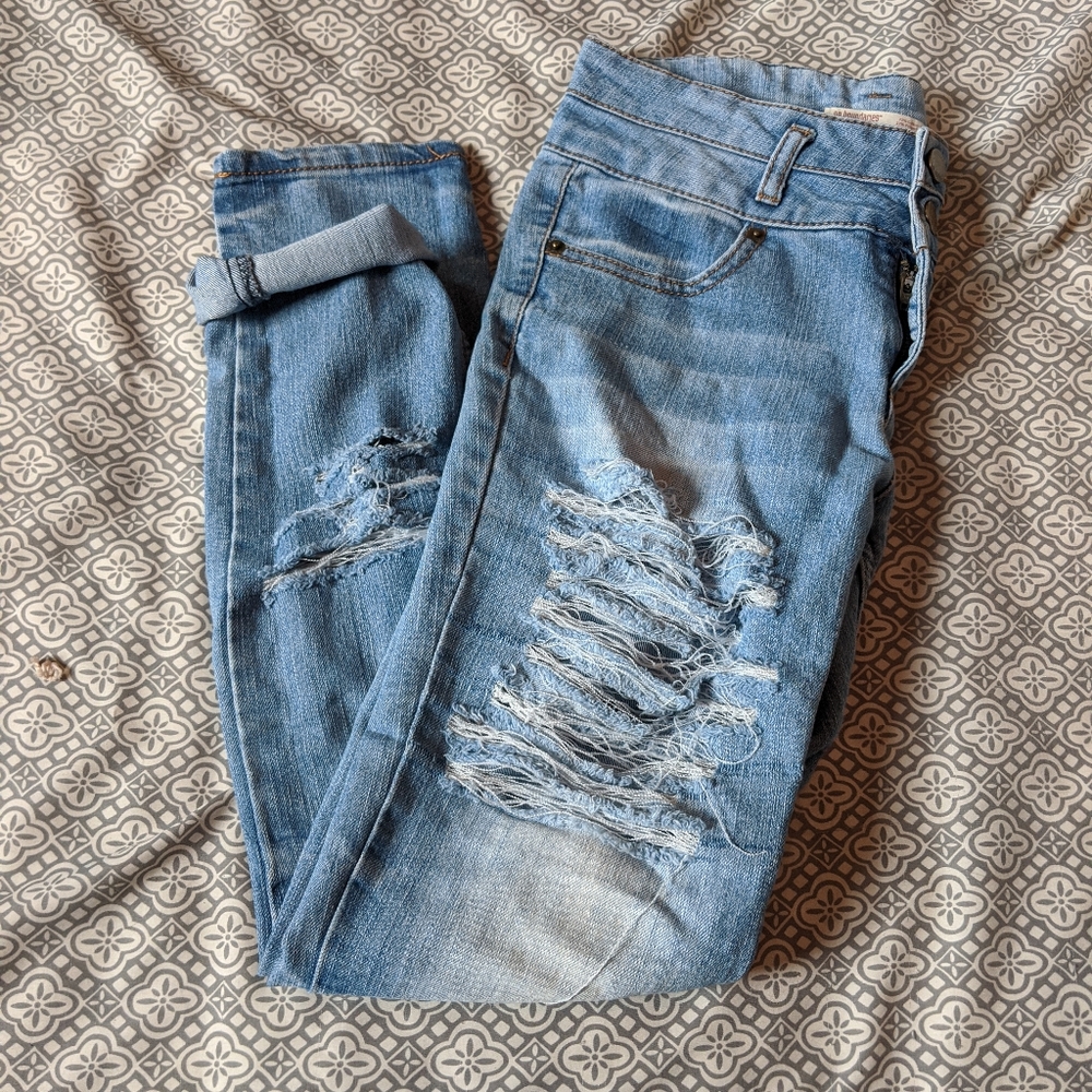 Distressed Jeans
